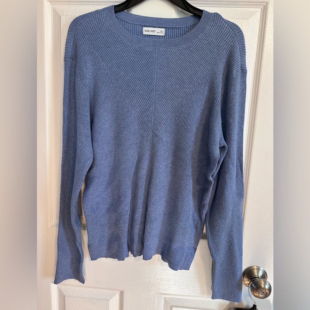 Nine West Blue Sweater